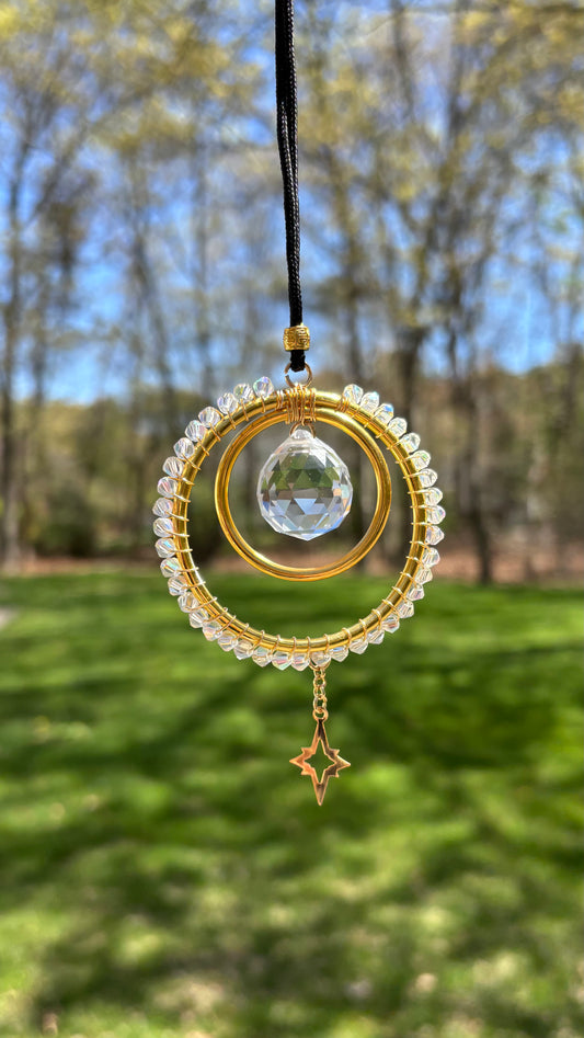 Starlight Car Charm- Rearview Mirror Crystal SunCatcher